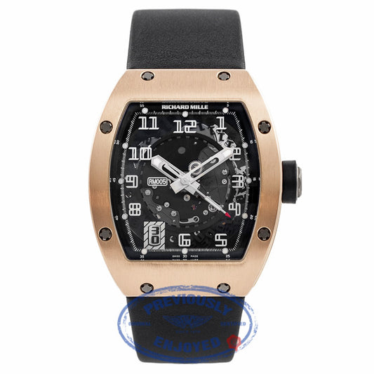Richard Miller RM 005 18K Rose Gold 6GZUPL - Beverly Hills Watch Company Watch Store