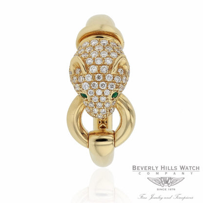 Naira & C 18K Yellow Gold Diamond Panther Ring CCMI0281/13/ring-Y P1F6CY - Beverly Hills Jewelry Store