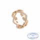 Cartier Hearts and Symbols 18K Rose Gold Paved Diamonds Size 51 / US 5.75 B4047451 5TATKJ - Beverly Hills Watch