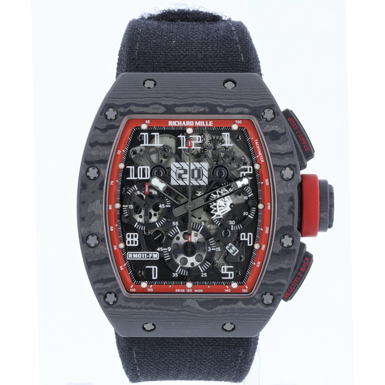 Richard Mille RM011 Black Night NTPT  - Beverly Hills Watch Company