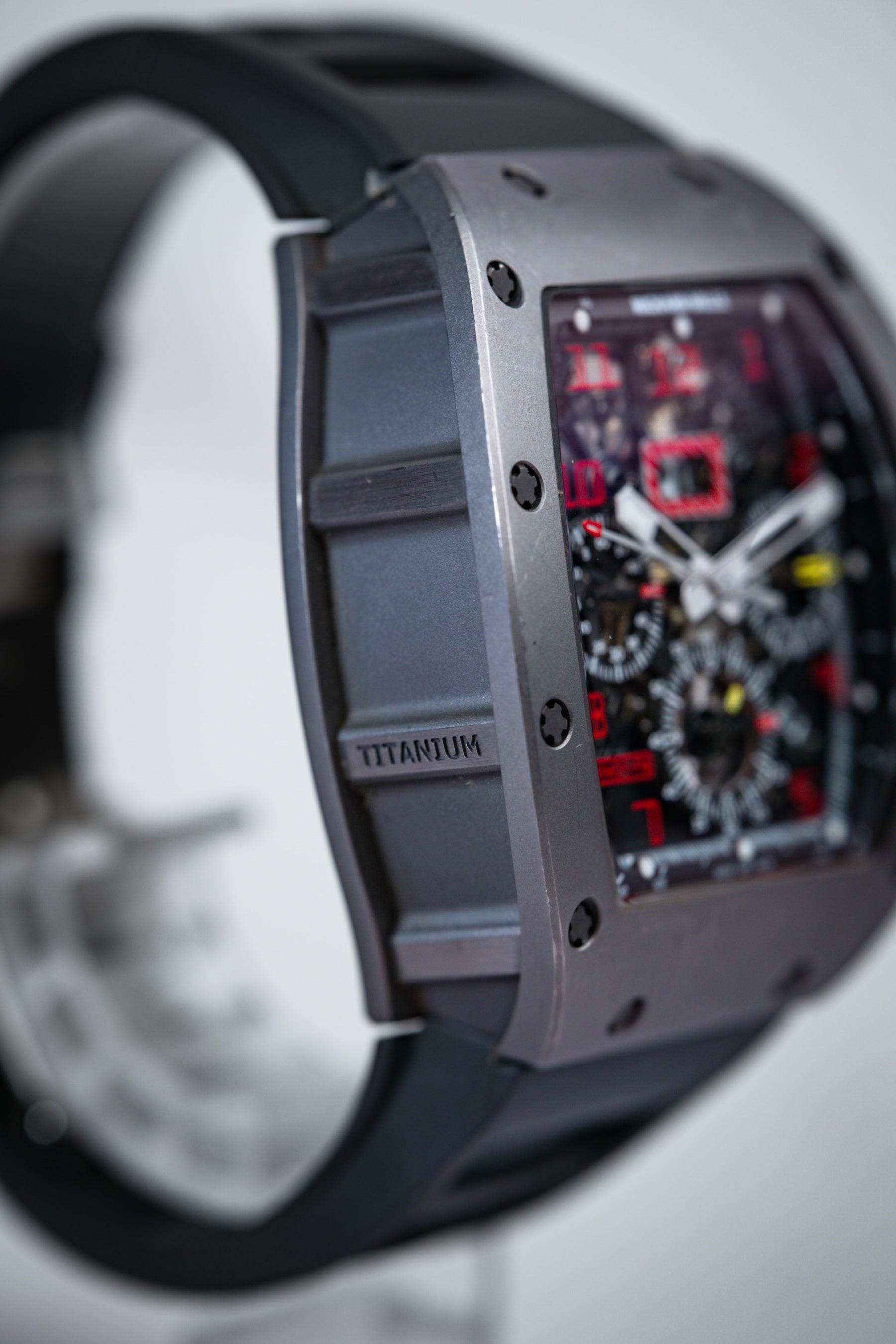 Richard Mille RM011 Titanium Micro Sandblasted Felipe Massa - Beverly Hills Watch Company