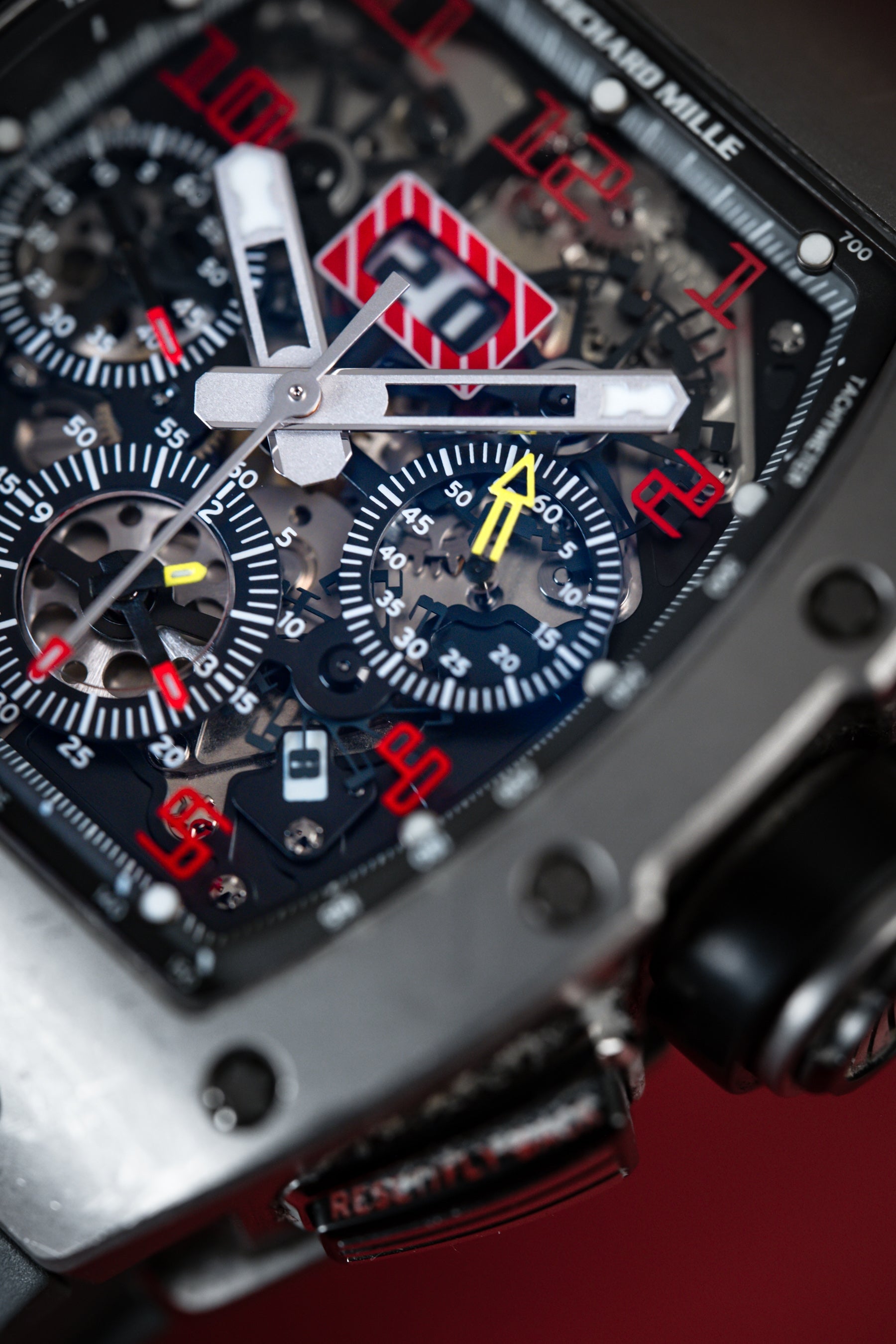 Richard Mille RM011 Titanium Micro Sandblasted Felipe Massa - Beverly Hills Watch Company