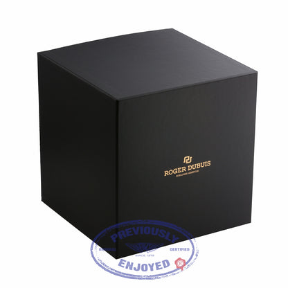 Roger Dubuis Double Tourbillon Rose Gold Skeleton Hand Wound Mechanical DBEX0395 P0VCY6 - Beverly Hills Watch