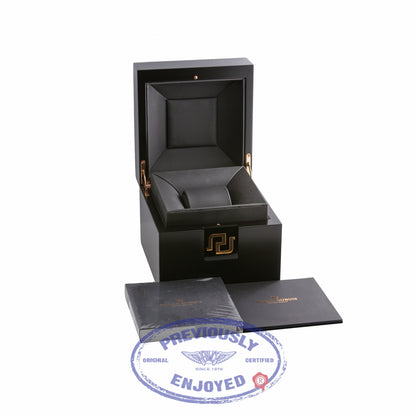 Roger Dubuis Double Tourbillon Rose Gold Skeleton Hand Wound Mechanical DBEX0395 P0VCY6 - Beverly Hills Watch