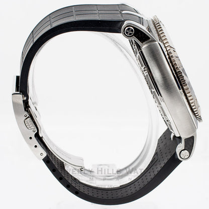 Roger Dubuis Easy Diver Stainless Steel Tourbillon Manual Wind Rubber Strap Deployment Buckle Watch SE48029-03-53-8013 Beverly Hills Watch Company Watch Store
