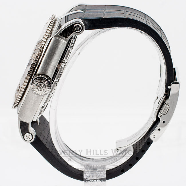 Roger Dubuis Easy Diver Stainless Steel Tourbillon Manual Wind Rubber Strap Deployment Buckle Watch SE48029-03-53-8013 Beverly Hills Watch Company Watch Store
