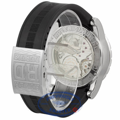 Roger Dubuis Excaliber 45MM Stainless Steel Silver Dial EX45 77 9 3.7AR 2GGXD4 - Beverly Hills Watch Company