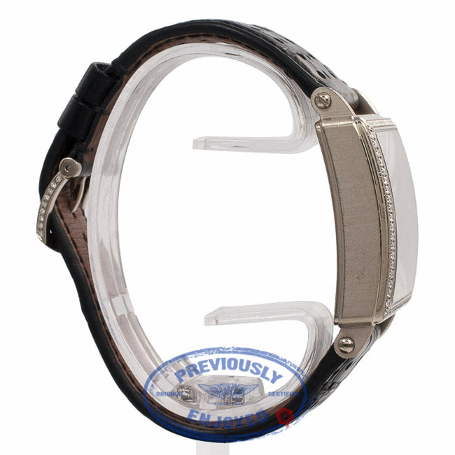 Roger Dubuis Golden Square White Gold Diamond Bezel G34980SDC3.73 Beverly Hills Watch Company