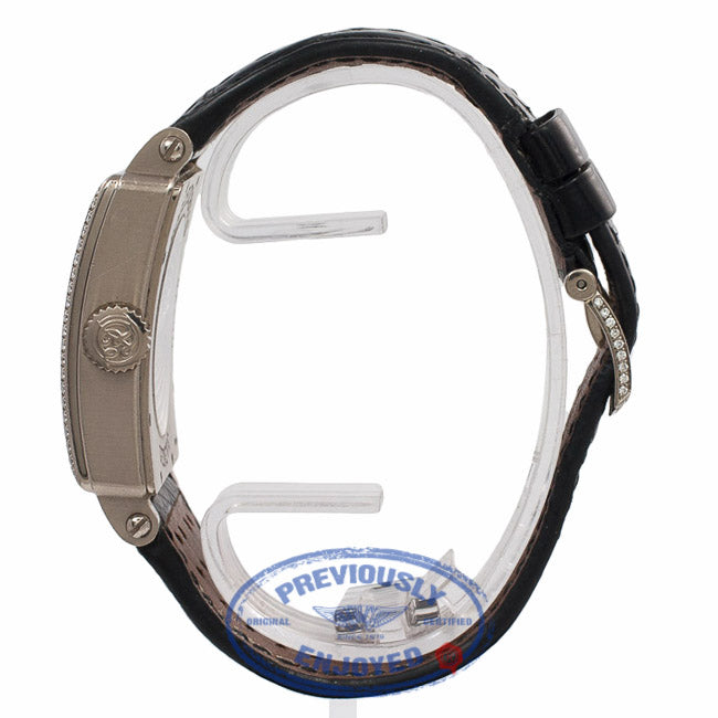 Roger Dubuis Golden Square White Gold Diamond Bezel G34980SDC3.73 Beverly Hills Watch Company