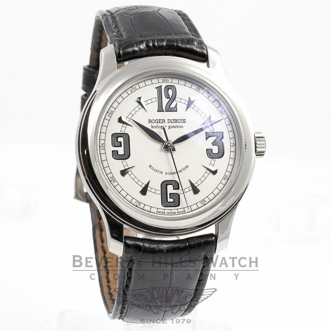 Roger DuBuis Hommage White Gold Watch H405703.63/1408/1801 Beverly Hills Watch Company
