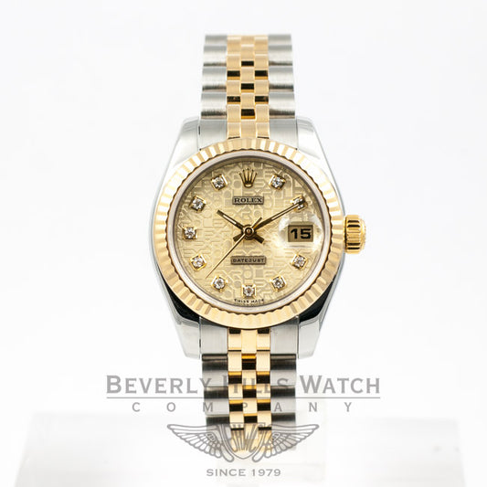 ROLEX  DATEJUST 179173 26MM Watch BEVERLY HILLS WATCH COMPANY WATCHES