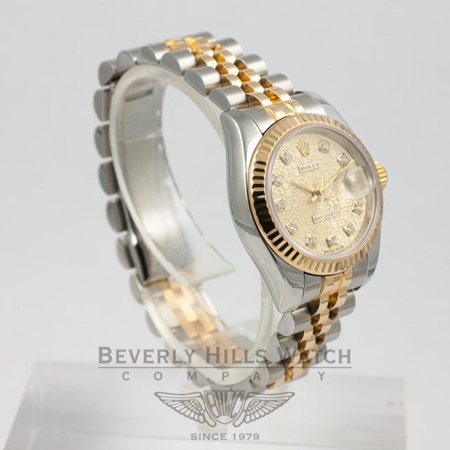 ROLEX  DATEJUST 179173 26MM Watch BEVERLY HILLS WATCH COMPANY WATCHES