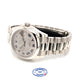 Rolex 31mm Platinum Datejust President Bracelet Pave Dial 178246 MRXYZM