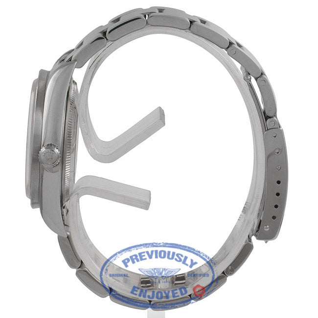 Rolex Air-King 34MM Stainless Steel Silver Dial Oyster Bracelet 14010 CE15Z7 - Beverly Hills Watch Store