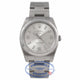 Rolex Air-King 34MM Stainless Steel White Gold Fluted Bezel Silver Dial 114234 1844HK - Beverly Hills Watch Store