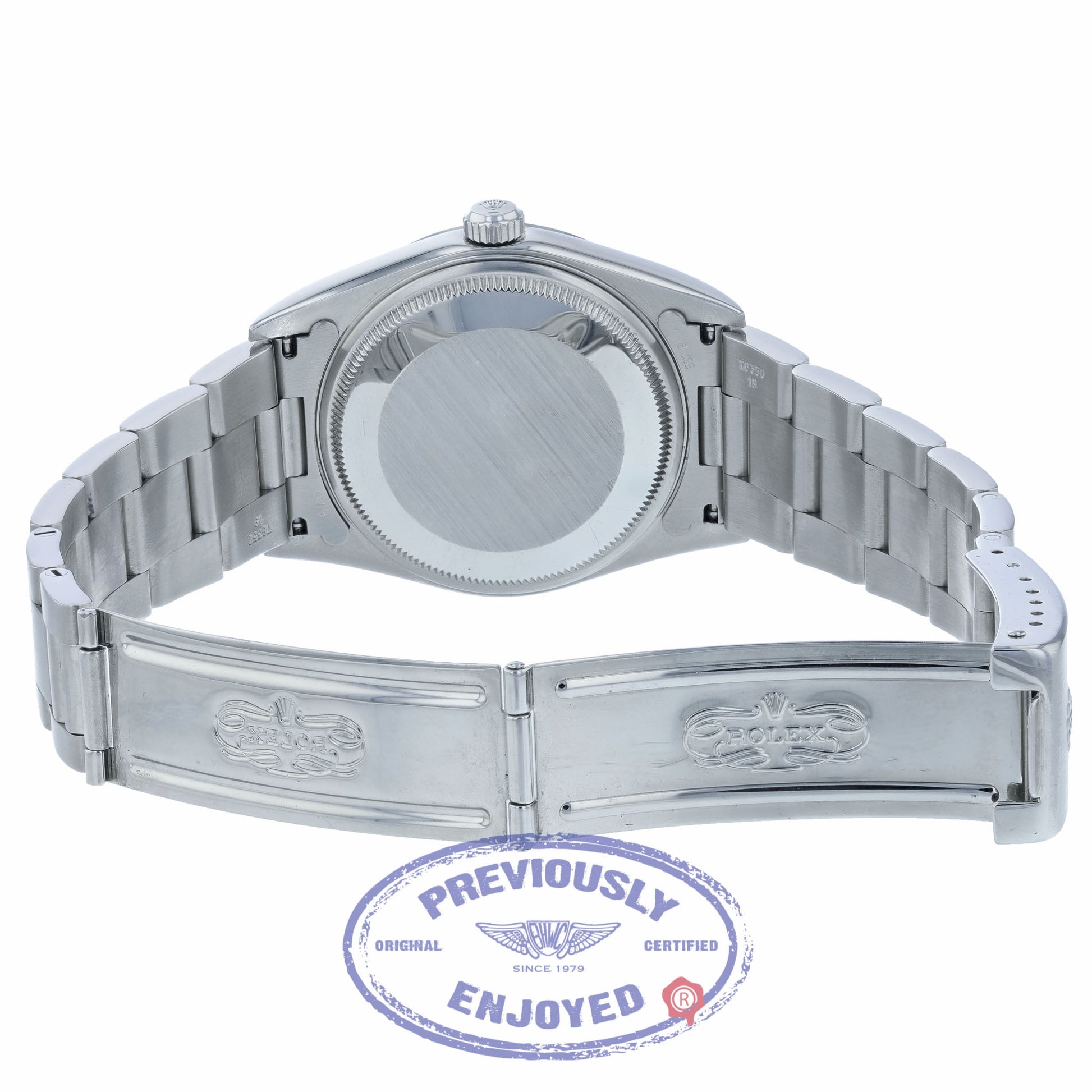 Rolex Air-King 34mm Stainless Steel Blue Dial 14000 8LK7UF