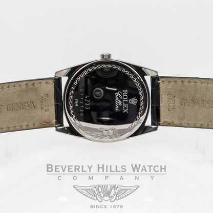 Rolex Cellini White Gold Danaos Watch 4233/9 Beverly Hills Watch Company