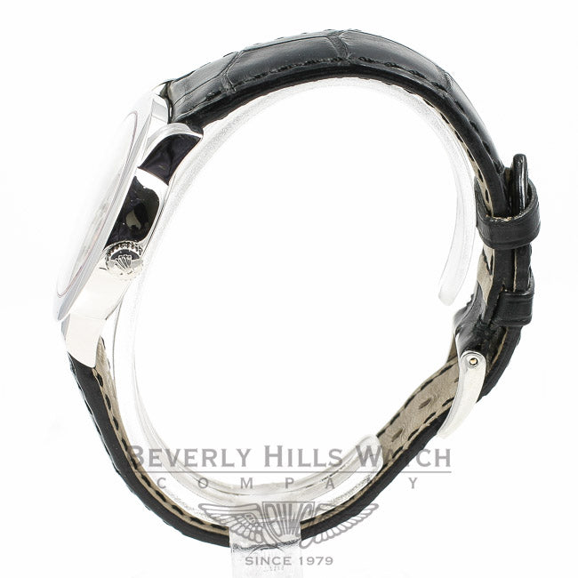 Rolex Cellini Platinum Case Mother of Pearl Dial Watch 5240/6 Beverly Hills Watch Company