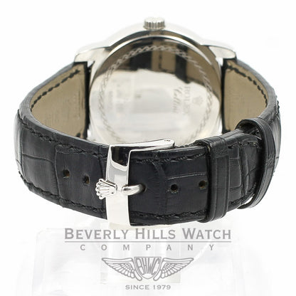 Rolex Cellini Platinum Case Mother of Pearl Dial Watch 5240/6 Beverly Hills Watch Company