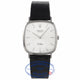 Rolex Cellini 18kt White Gold Silver Dial Black Shiny Alligator Strap 4114 ZRFKJA - Beverly Hills Watch Store