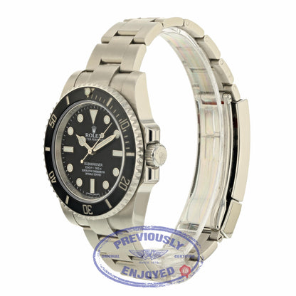 Rolex Submariner Stainless Steel No Date Ceramic Bezel 114060 43TE59 - Beverly Hills Watch Company