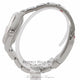 Rolex Oyster Perpetual Date 34mm 18k White Gold Fluted Bezel Silver Dial 115234 4XJGVE - Beverly Hills Watch Company Watch Store