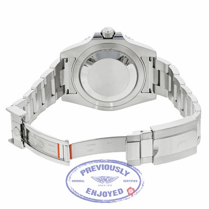 Rolex GMT Master II Bruiser Black/ Blue Ceramic Bezel Stainless Steel 116710BLNR V1A8ZA - Beverly Hills Watch