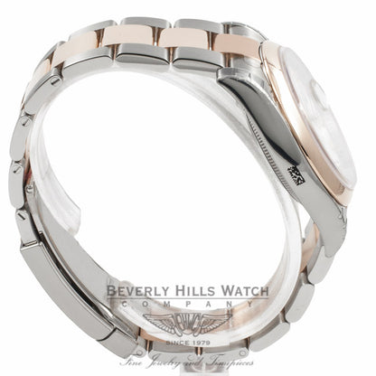 Rolex DateJust Stainless Steel Rose Gold 116201 REGH13 - Beverly Hills Watch Company Watch Store