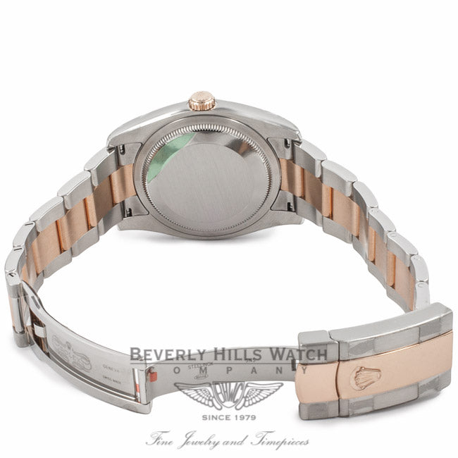 Rolex DateJust Stainless Steel Rose Gold 116201 REGH13 - Beverly Hills Watch Company Watch Store