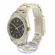 Rolex Date 34mm Stainless Steel Black Stick Dial 15210 Q0X4JL