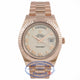 Rolex Day-Date II President 41mm Rose Gold Fluted Bezel Ivory Dial 218235 8QRVNN - Beverly Hills Watch Company Watch Store