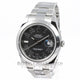 Rolex Datejust 2 41MM Stainless Steel Watch with a White Gold Fluted Bezel 116300 Beverly Hills Watch Store