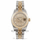 Rolex Datejust Ladies 26mm 18k Yellow Gold Stainless Steel Fluted Bezel Champagne Diamond Dial 179173 - Beverly Hills Watch Company Watch Store