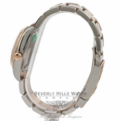 Rolex DateJust  18k Rose Gold Stainless Steel Domed Bezel Mother of Peal 178241 3SQG2H - Beverly Hills Watch Company Watch Store