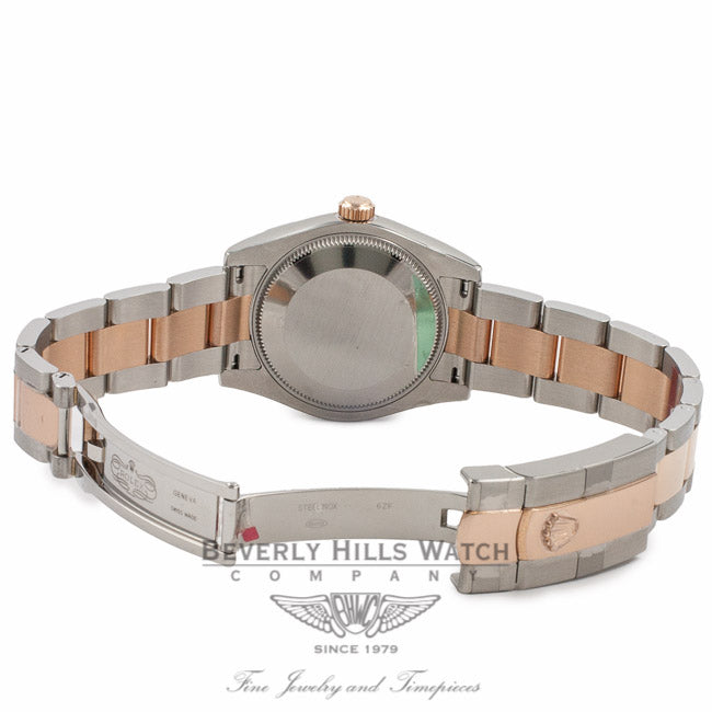 Rolex DateJust  18k Rose Gold Stainless Steel Domed Bezel Mother of Peal 178241 3SQG2H - Beverly Hills Watch Company Watch Store