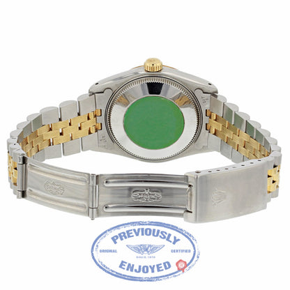 Rolex DateJust 31mm Yellow Gold 68273 - Beverly Hills Watch