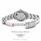 Rolex Datejust 31MM Stainless Steel Diamond Bezel Grey Diamond Roman Numeral Six 178384 - Beverly Hills Watch Company Watch Store