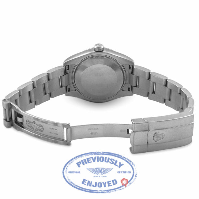 Rolex Datejust Black Index Dial Oyster Bracelet Unisex 178274 M6DL51 - Beverly Hills Watch Company