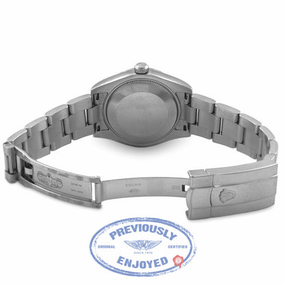 Rolex Datejust Black Index Dial Oyster Bracelet Unisex 178274 M6DL51 - Beverly Hills Watch Company
