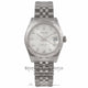 Rolex Datejust 31mm Stainless Steel Oyster Bracelet Jubilee Diamond Dial White Gold Fluted Bezel Watch 178274 Beverly Hills Watch Company Watches