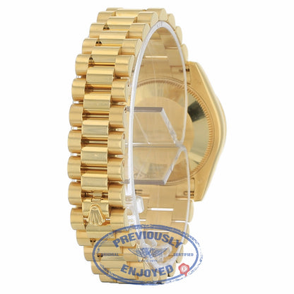 Rolex Lady-Datejust 31mm Mother Of Pearl Dial 18k Yellow Gold President Automatic 178288 69FCUD - Beverly Hills Watch
