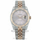 Rolex DateJust 36mm 18k Rose Gold and Stainless Steel Pink Dial 116231 MQMZ90 - Beverly Hills Watch Company