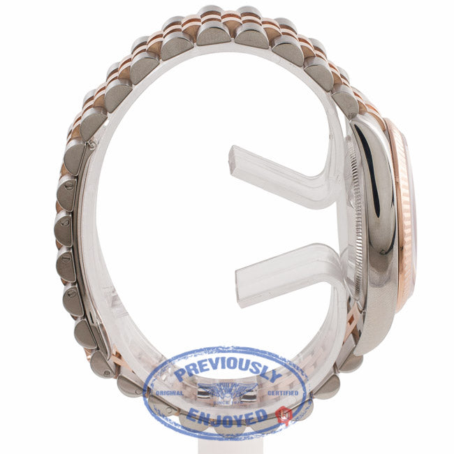 Rolex DateJust 36mm 18k Rose Gold and Stainless