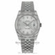 Rolex Datejust 36mm Silver Diamond Dial Jubilee 116234 P0WVU5 - Beverly Hills Watch