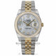 Rolex Datejust 36MM Yellow Gold Stainless Steel Diamond Bezel Mother of Pearl Diamond Dial 116243 3LRN63 - Beverly Hills Watch Company