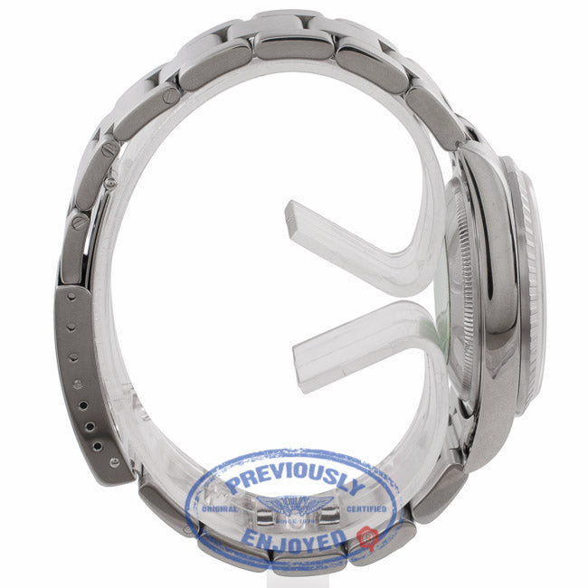 Rolex Datejust 36MM Stainless Steel  Engine Turned Bezel Silver Dial 16220 M5QZQC - Beverly Hills Watch Company Watch Store