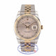 Rolex DateJust 36mm 18k Rose Gold and Stainless Steel Pink Dial 116231 VT9TA2 - Beverly Hills Watch