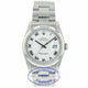 Rolex Datejust 36mm Silver Roman White Dial Oyster Bracelet 116200 VU672Y