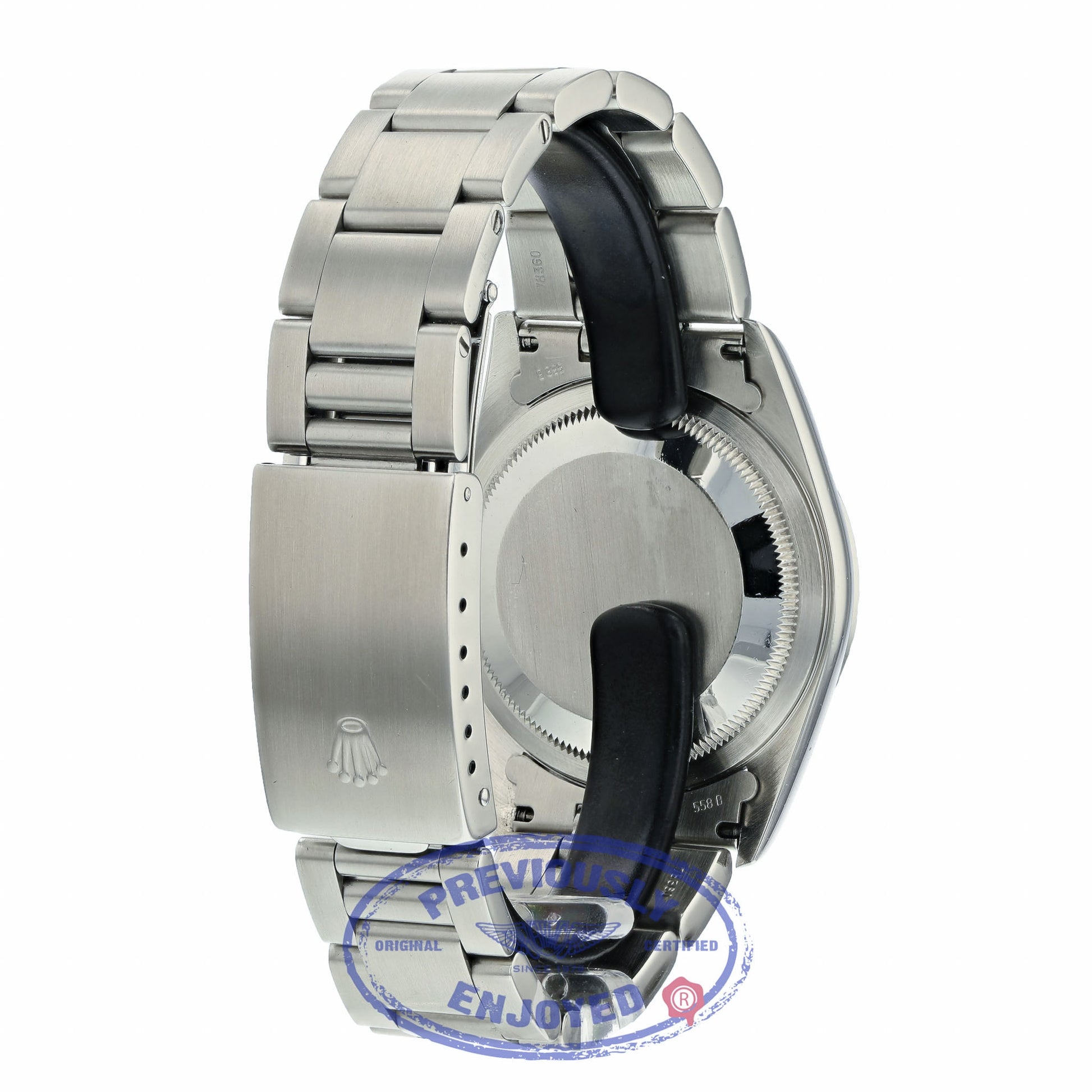 Rolex Datejust 36mm Silver Roman White Dial Oyster Bracelet 116200 VU672Y