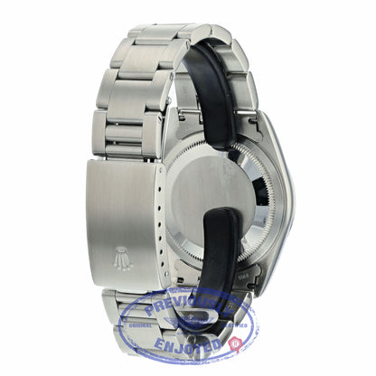 Rolex Datejust 36mm Silver Roman White Dial Oyster Bracelet 116200 VU672Y